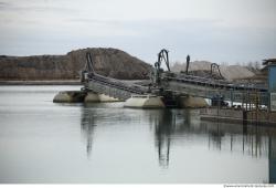 Photo Textures of  Gravel Mining Machine